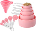 Measuring Cups and Spoons Set of Huygens Kitchen Gadgets 10 Pieces, Stackable by Huygens