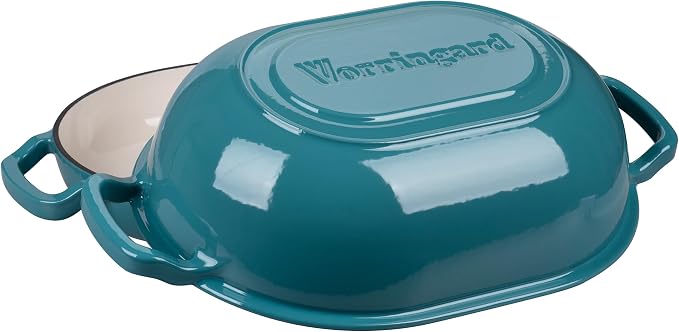 VORRINGARD Enameled Cast Iron Sourdough Bread Oven, Dutch Oven, Loaf Cast Iron - Image 4