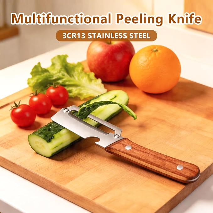 2026 New 2 Pack Multifunctional Vegetable Peeler, 2-in-1 Peelers - Image 5