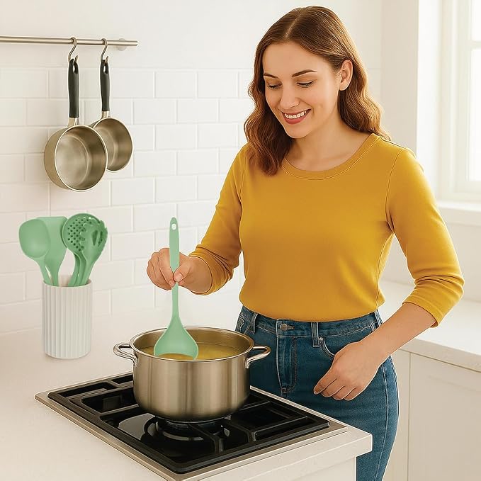 Glad Kitchen Utensils Set, Spaghetti Server, and Turner Spatula Set - Image 6