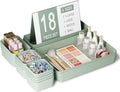 Plastic Drawer Organizers, Bathroom and Vanity Organizer Plastic Tray, Makeup by Homhut