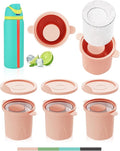 Ice Molds for Owala 24-40oz, Food-Grade Soft Silicone, No White Residue by TOVICE