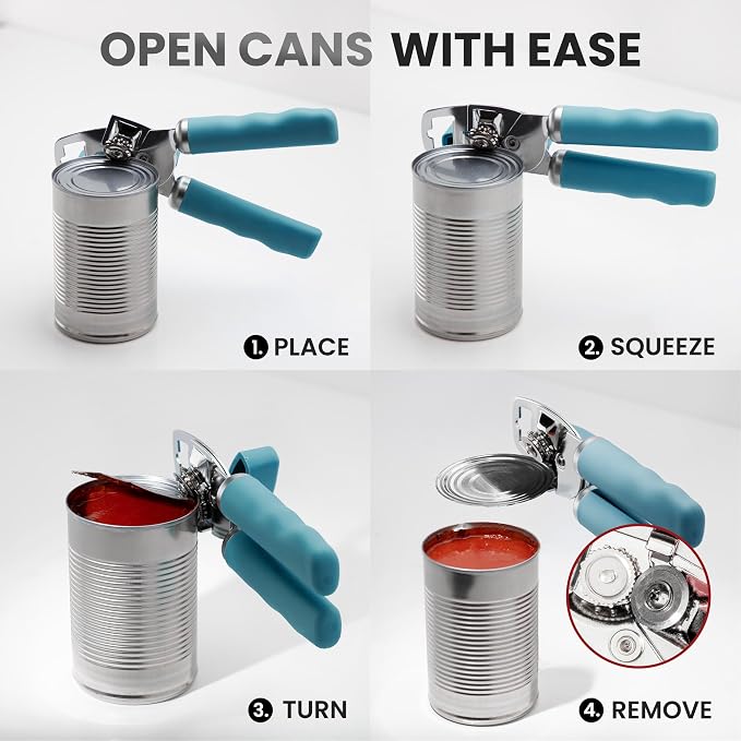 Zulay Kitchen Heavy Duty Stainless Steel Can Opener Manual - Image 6