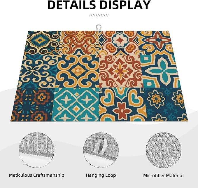 Talavera Mexican Tiles Dish Drying Mats - Image 4