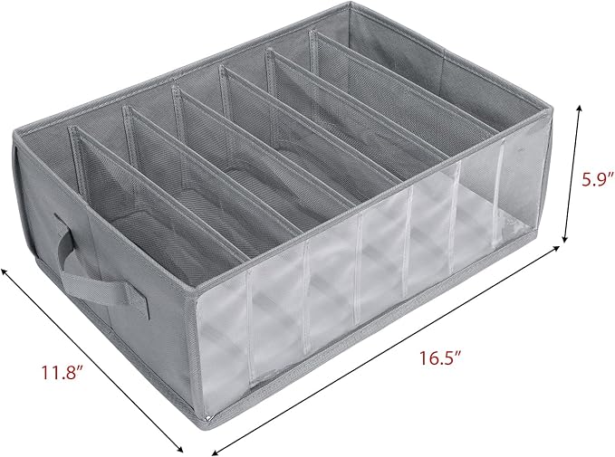 Zilink Upgraded Underwear Drawer Organizer - Image 2