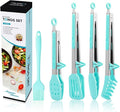 5-Pack Silicone Tongs for Cooking, Maywe Tanso 4PCS 13-Inch Kitchen Tongs by MayweTanso