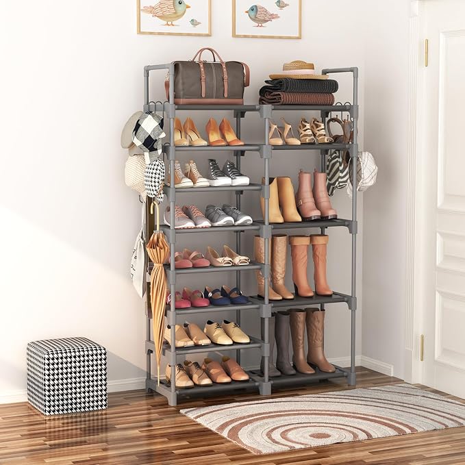 ROJASOP Shoe Rack, Shoe Storage Organizer - Image 2