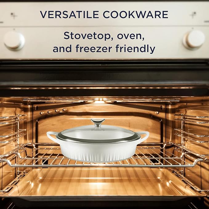 CorningWare QuickHeat 4-QT Cast Aluminum Braiser - Image 8