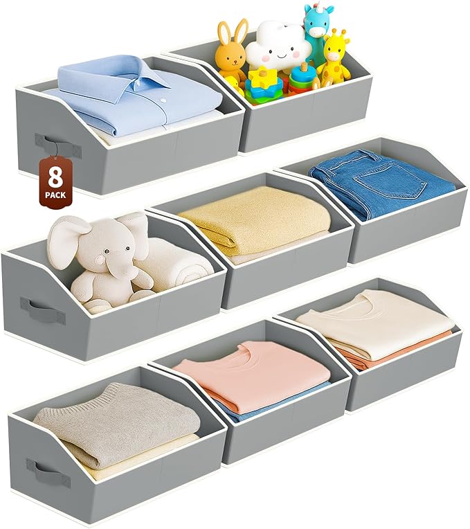 Homsorout Large Closet Organizers and Storage Bins by Homsorout
