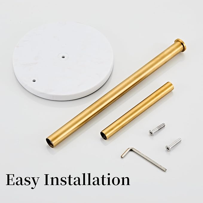 Brushed Gold Paper Towel Holder, Stainless Steel Paper Towel Holder - Image 6