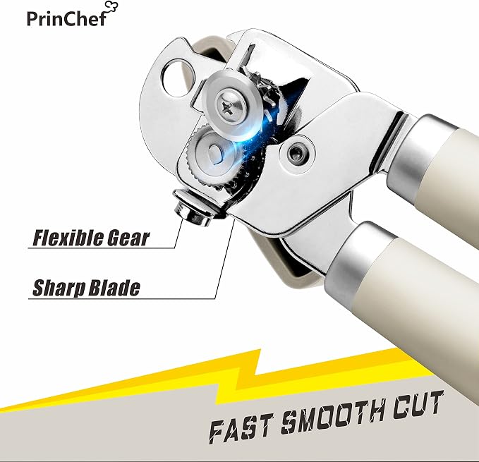 PrinChef Can Opener Manual, Can Tin Bottle Opener - Image 3