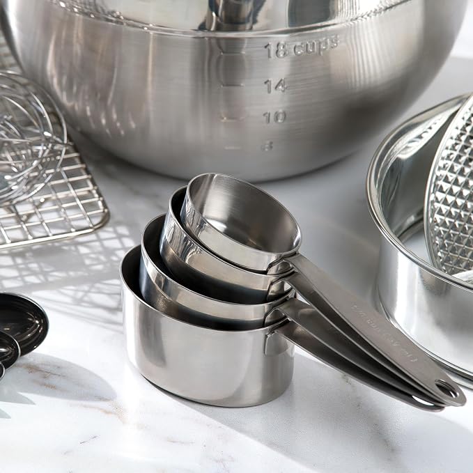 Cuisipro Stainless Steel Measuring Cup Set - Image 5
