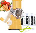 Ourokhome Rotary Cheese Grater Hand Crank, Kitchen Shredder Speed Mandolin by Ourokhome