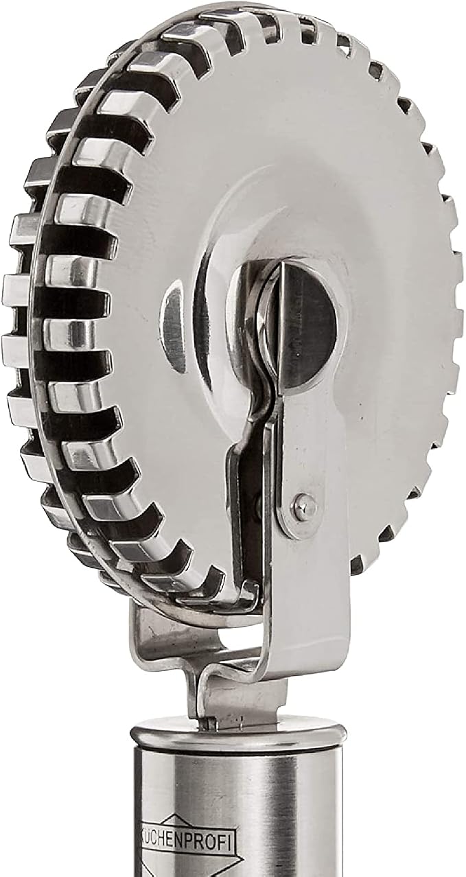 Küchenprofi Ravioli Cutter, 18/10 Stainless Steel Pastry and Pasta Cutting Wheel - Image 3
