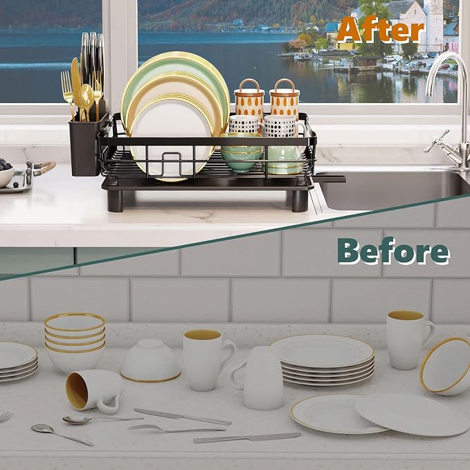 AIDERLY Iron Dish Drying Rack - Image 6