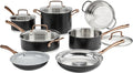 Cuisinart 11-Piece Matte Black Elegance Cookware Set by Cuisinart