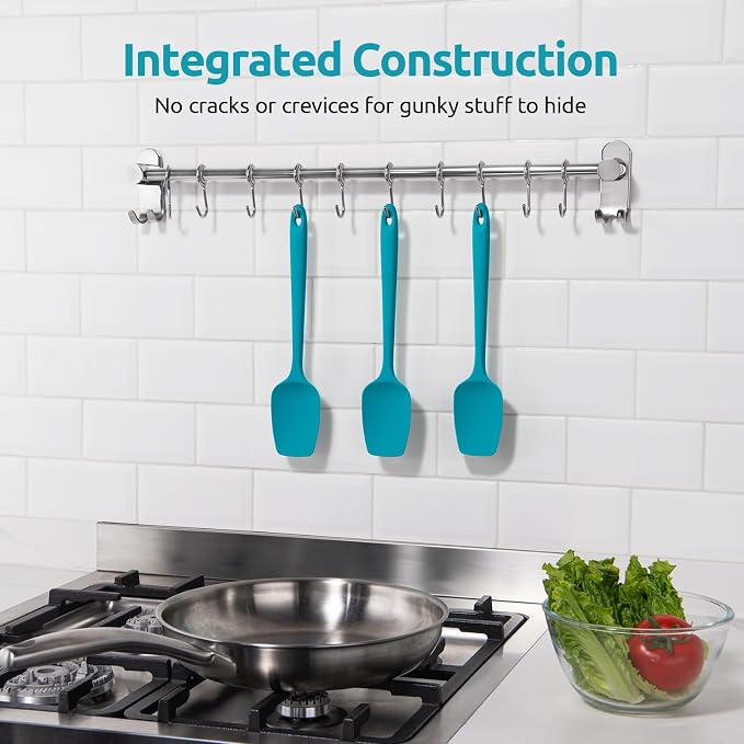 U-Taste Silicone Spoon Spatula Set, 600ºF High Heat Resistant Food Grade - Image 9