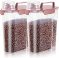 LEAWALK 5Lbs Airtight Cat Dog Food Storage Container by LEAWALK