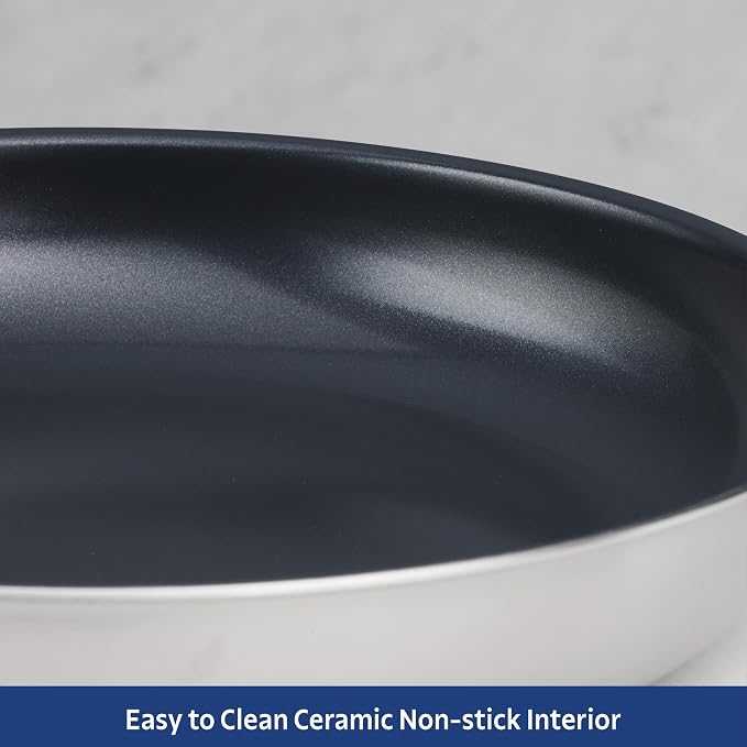 Tramontina Signature 8-Inch Tri-Ply Clad Stainless Steel Small Frying Pan - Image 10