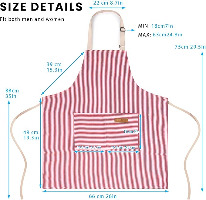 BeLuyi Adjustable Bib Apron - Image 3