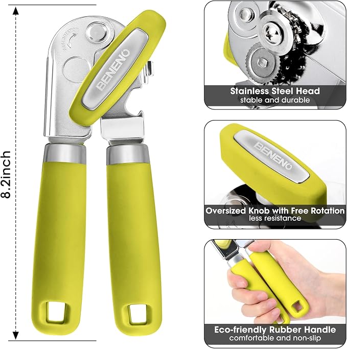 Beneno Heavy Duty Hand Can Opener Manual - Image 2