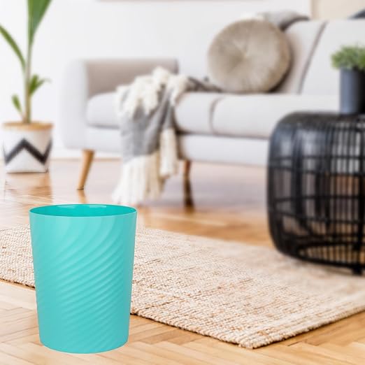 UUJOLY Plastic Small Trash Can Wastebasket, Garbage Container Basket - Image 3
