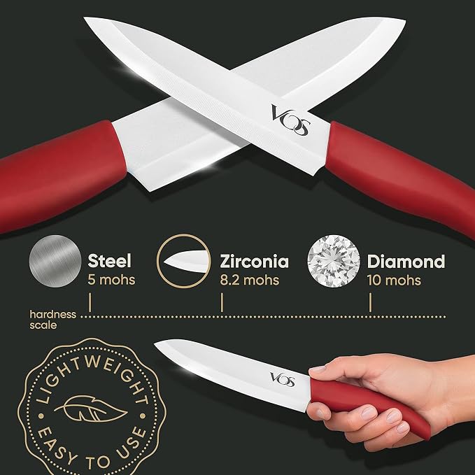 Vos Ceramic Knife Set, Ceramic Knives Set - Image 3