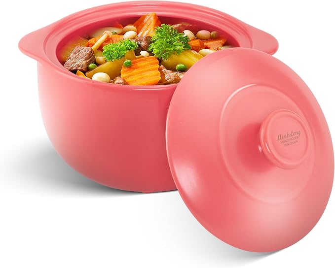 MINH LONG 3-Qt Porcelain Dutch Oven by MINHLONGSINCE1970