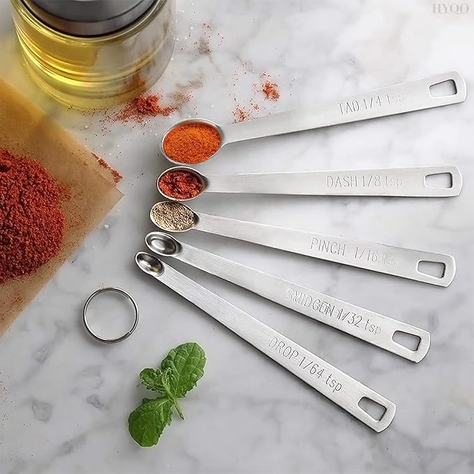 5 Pcs Mini Measuring Spoons Set - Image 5