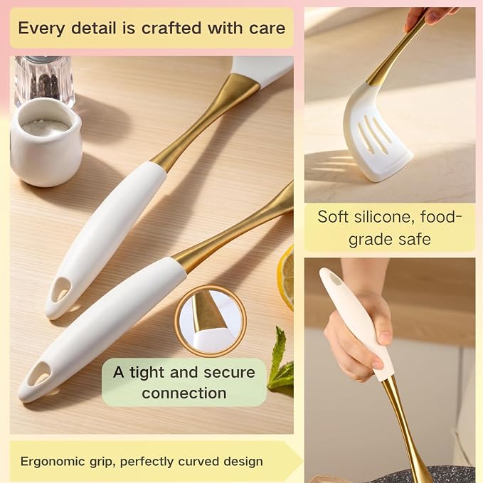 Heat-Resistant Kitchen Spatula Set – Non-Toxic Cooking Utensils - Image 6