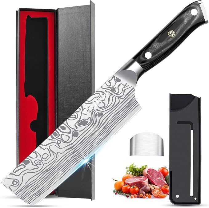 MOSFiATA 7” Nakiri Chef's Knife by MOSFiATA