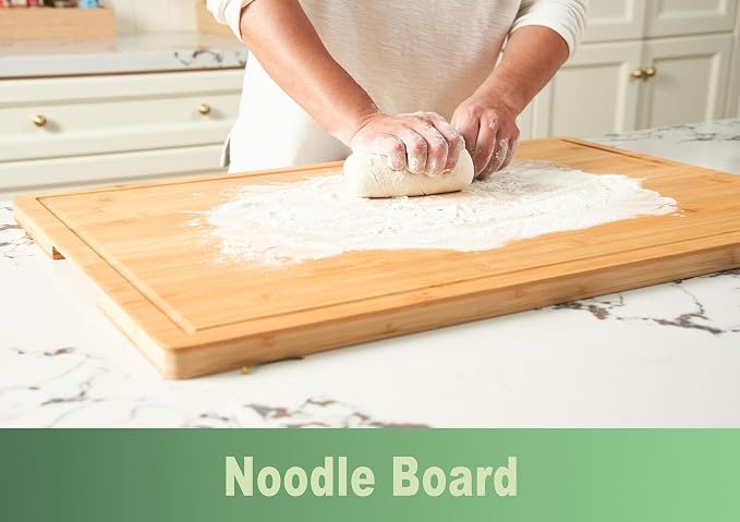Allsum 30x20" Bamboo Cutting Board - Image 5