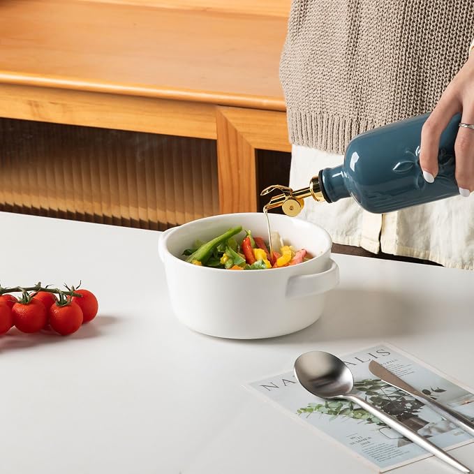 Sweejar Ceramic Olive Oil Dispenser Bottle - Image 6