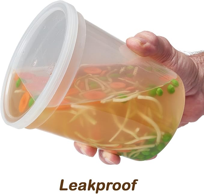 DuraHome - Deli food Storage Containers - Clear Plastic Premium Quality - Image 3