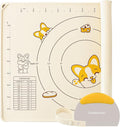 Ourokhome Silicone Baking Mat Sheet and Pastry Dough Cutter, 0.5 Inch Thick 28" by Ourokhome