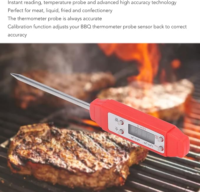 Digital Food Thermometer, Digital Food Thermometer Automatic Calibration Pen - Image 3