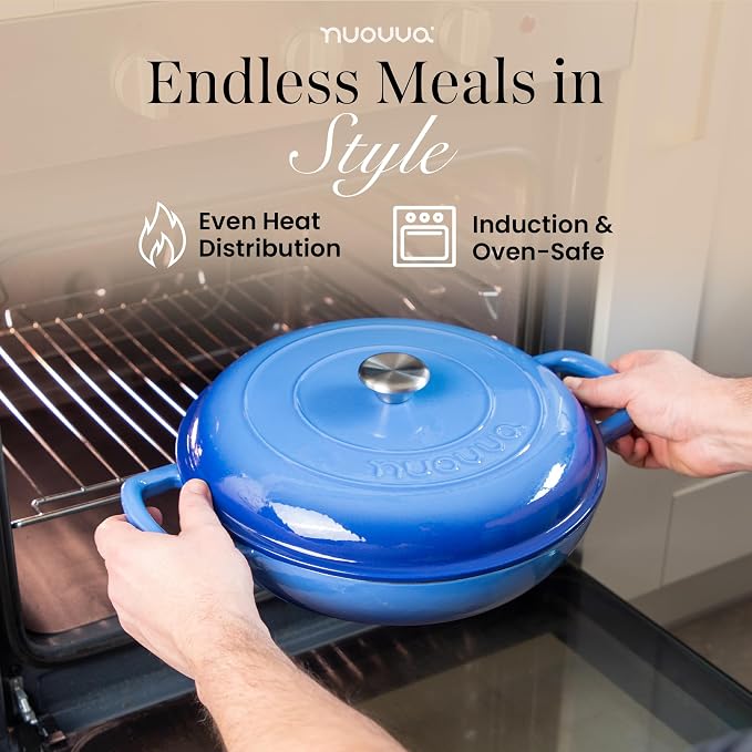 Shallow Cast Iron Casserole - Image 5