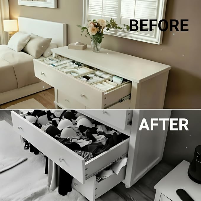 Clothes Drawer Organizer Set - Image 4