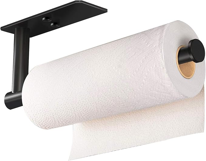 VAEHOLD Self Adhesive Paper Towel Holder Under Cabinet Mount, Wall Mount Paper by VAEHOLD