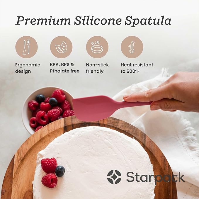 Starpack 'Scrape & Stir' Silicone Spatula - Image 2