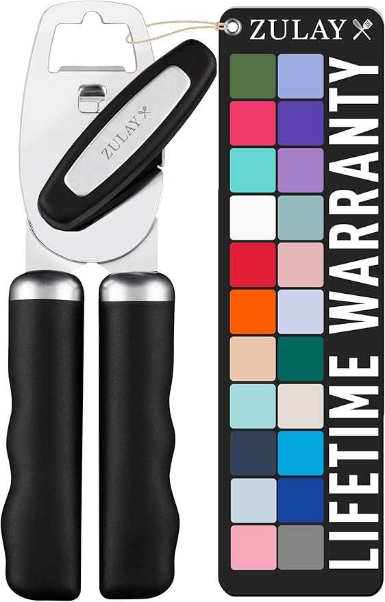 Zulay Kitchen Heavy Duty Stainless Steel Can Opener Manual by ZulayKitchen