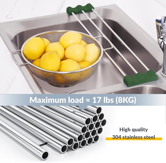 Tomorotec Adjustable Over-The-Sink Kitchen Rack - Image 3
