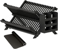 Greenual Black Bamboo Dish Drying Rack by Greenual