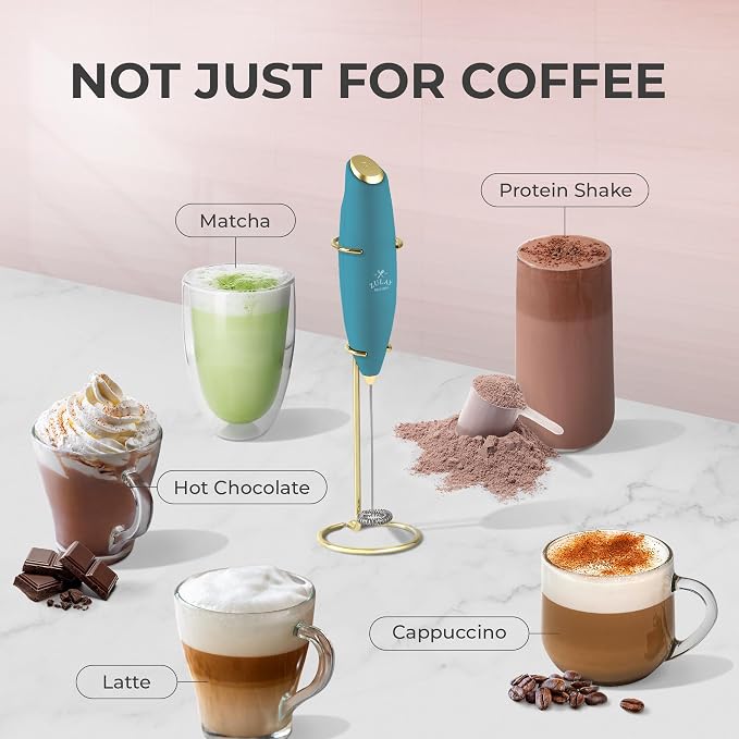 Zulay Kitchen Powerful Milk Frother Wand - Image 3