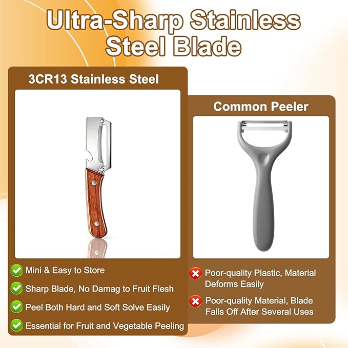 2 Pcs Multi-Functional Vegetable Peeler - Image 6