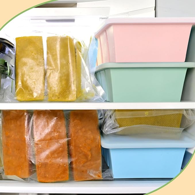 Silicone Freezer Tray for Sauce Cube: GGOW Silicone Freezing Tray for Broth - Image 7