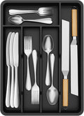 Lifewit Silverware Drawer Organizer Tray, Plastic Cutlery Storage by Lifewit