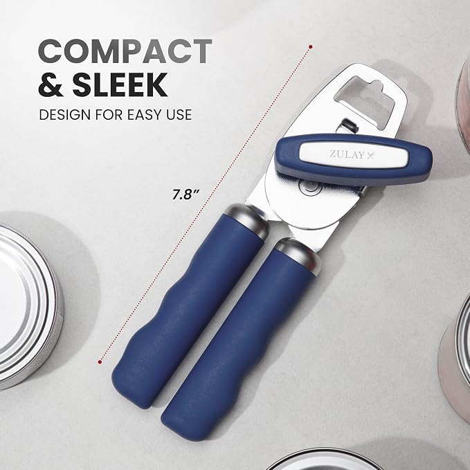 Zulay Kitchen Heavy Duty Stainless Steel Can Opener Manual - Image 2