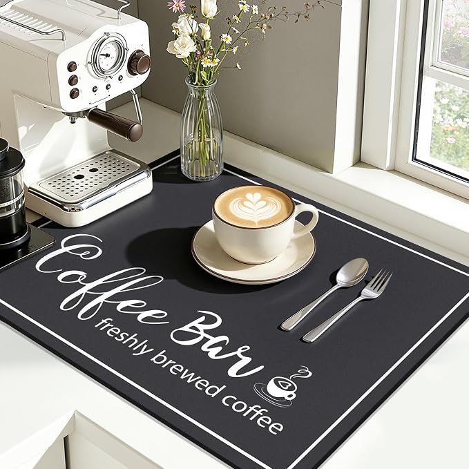 Findosom Dish Drying Mat, Cuttable Drying Mat - Image 3