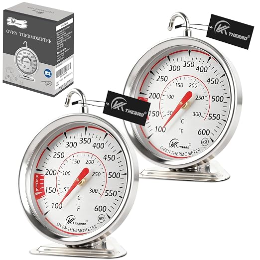 Oven Thermometer 2.4 Inch Oven Temperature Gauge by CloudHand
